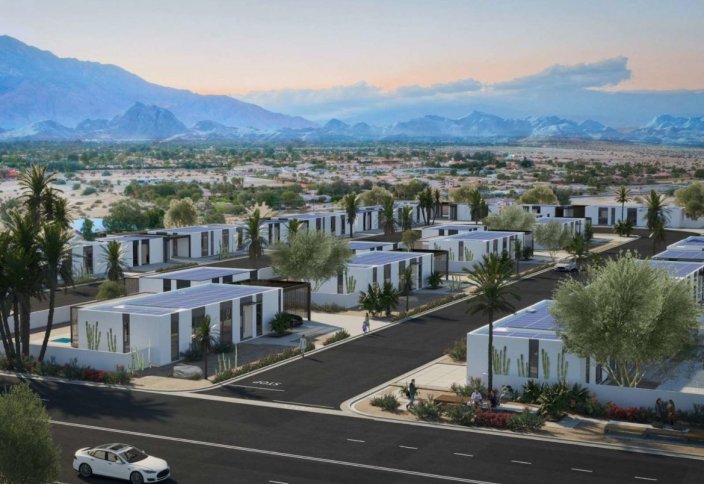 В Калифорнии появится первый район с напечатанными домами