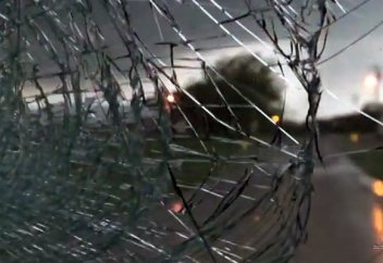 Қол басындай бұршақ жауды (видео)