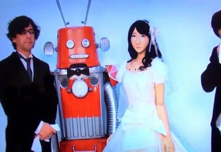 Жапонияда роботтардың үйлену тойы өтті