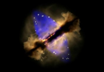 Ғарыш: Жұлдыздың туу тұңғыш рет таспаға тартылды