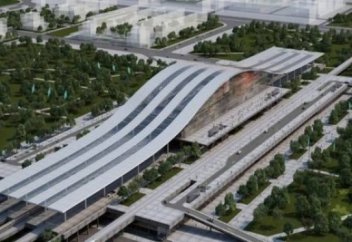 Жаңа теміржол вокзалының сыйымдылығы 2,5 мың адамды құрайтын болады