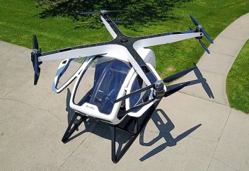 Американцы испытали такси-октокоптер (видео)