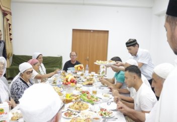 Зағип жандарға ауызашар берілді