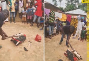 Разрубив идола, целое племя приняло решение