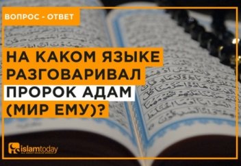 На каком языке разговаривал пророк Адам (мир ему)?