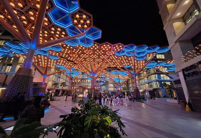 Остров с «кондиционируемым лесом» — стал очередной достопримечательностью Ближнего Востока