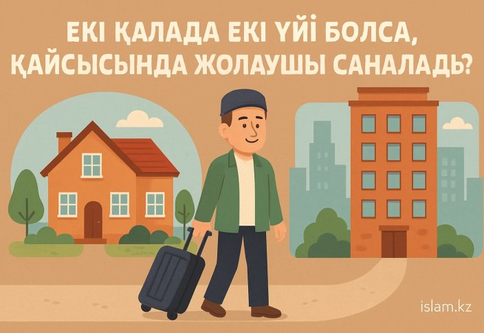 Екі қалада екі үйі болса, қайсысында жолаушы саналады?