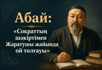 Абай: «Сократтың шәкіртімен Жаратушы жайында ой толғауы»