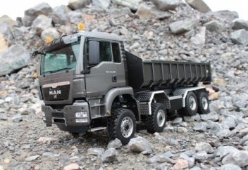 Ересектер ойнайтын ойыншықтар: экскаватор, самосвалдар