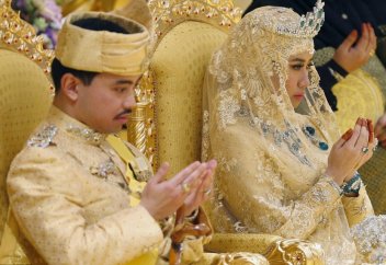 Роскошная свадьба сына султана Брунея
