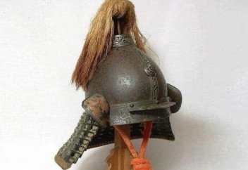 Жапон теңізінен табылған қазақы дулыға