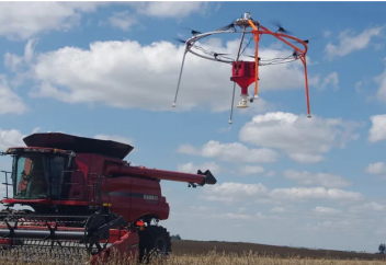 Новый дрон может засеять огромное поле всего за пару часов (видео). Фантастический модуль для орошения: концепт Project Outreach