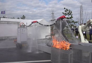 Жапондар ерекше өрт сөндіру құрылғысын жасады (видео)