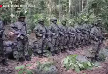 Арнайы жасақ сирек орындалатын намазды оқыды (видео)