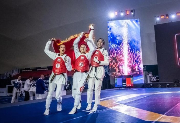 Марокко впервые стало чемпионками мира по тхэквондо среди женских команд