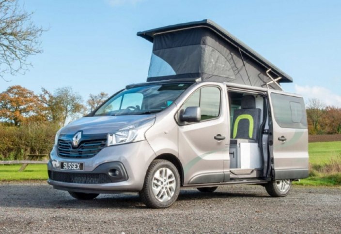 Компания Sussex Campervans представила автодом на основе Renault Trafic (видео)