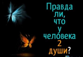 Правда ли, что, с точки зрения ислама, у человека на самом деле 2 души?