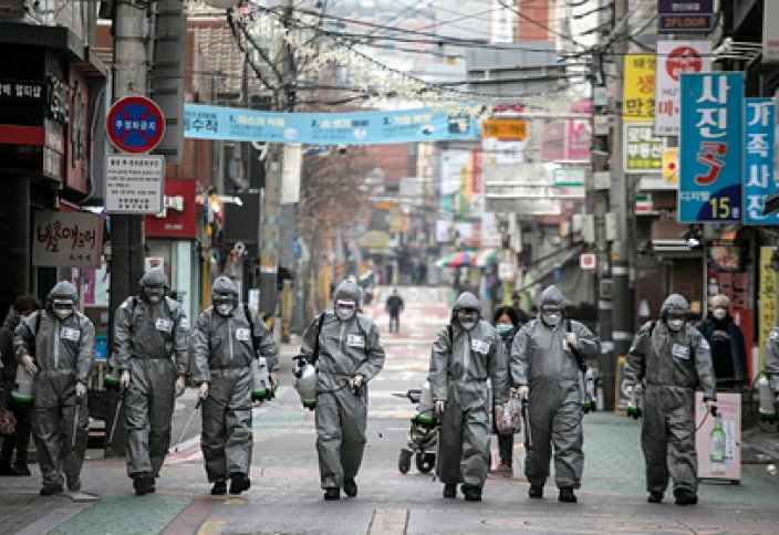 Южная Корея рассказала о распространении особо заразного штамма коронавируса