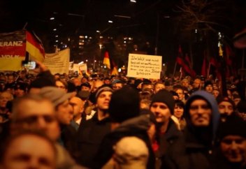 Дрезден: многотысячный марш исламофобов (видео)