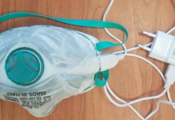 "Зарядтау" арқылы залалсыздынатын маска жасалды (фото)