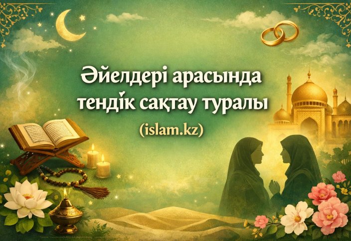 Әйелдері арасында теңдікті сақтау туралы