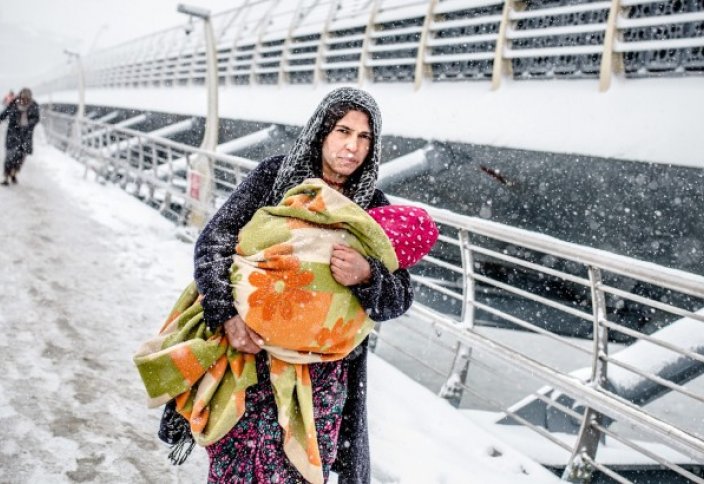 Сирийские беженцы погибают от холода
