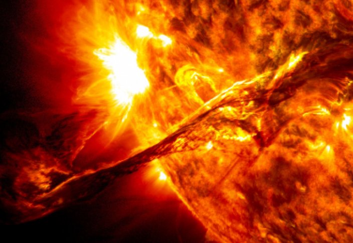 Ученые впервые увидели, как раскаляется Солнце