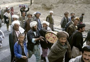 Ауғанстанның этникалық картасы немесе ұлттық құрамы