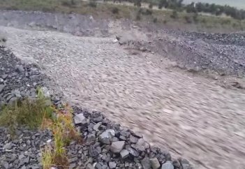 В Новой Зеландии появился уникальный феномен - река из камней (видео)