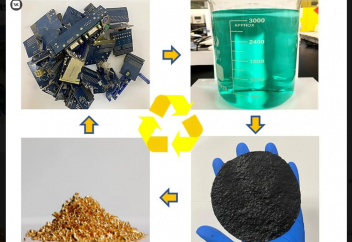 Электронды қоқыстан алтынды айырып алудың жолы табылды (видео)