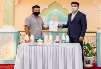 «Asia milk» cүт өнімдеріне халал сертификаты табысталды