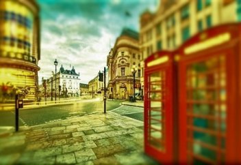 Пешком по Лондону. Непрерывная съемка.