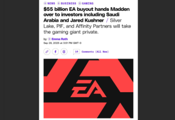 Саудия ойын индустриясының белді ойыншысына айналдыратын аса ірі мәмілеге барды