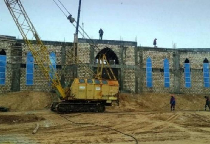 ЖАҢАӨЗЕНДЕ ЖАҢА МЕШІТ САЛЫНАДЫ