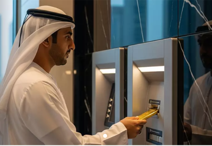 Араб елінде алтын құймаларына арналған банкомат пайда болды