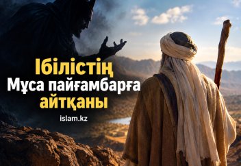 Ібілістің Мұса пайғамбарға айтқаны