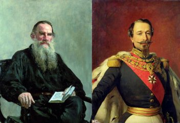 Наполеон да, Толстой да әйелдерінің құрбаны