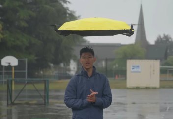 Ұшатын қолшатырдың жетілдірілген нұсқасы жасалды (видео)