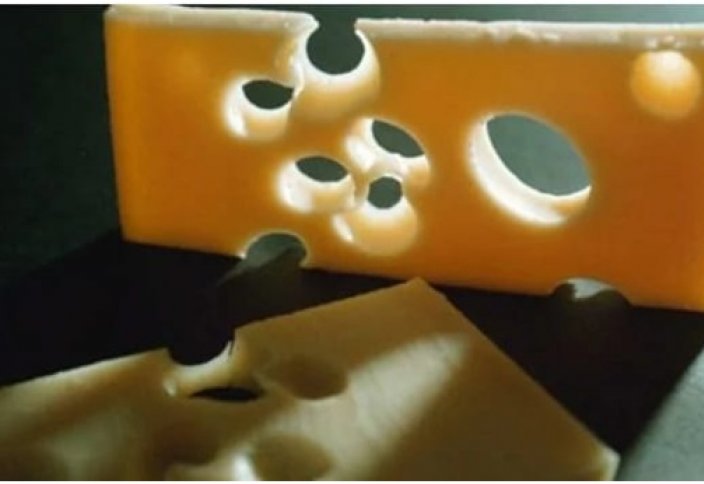 Швед ғалымдары ірімшіктегі ойықтар ыдыстың таза болмауынан туындайтынын анықтады