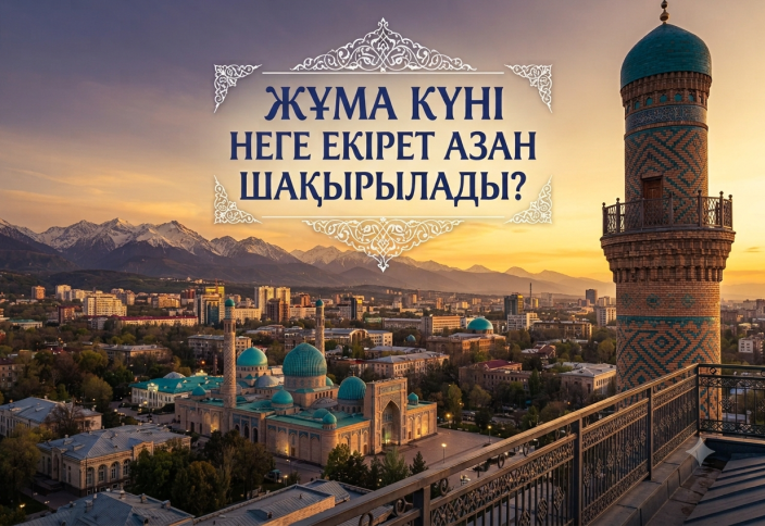Жұма күні неге екі рет азан шақырылады?