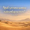 Араб ұлтына қанша пайғамбар келген?