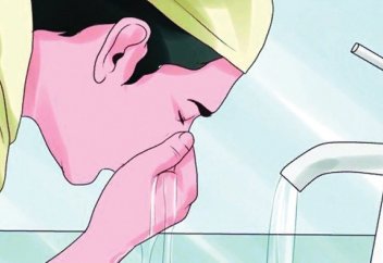 "Ғұсылда мұрынды шаярда, мұрынға ашығанша су тарту керек пе?"