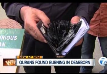 Вандалдар мешіт ауласында Құран өртеді