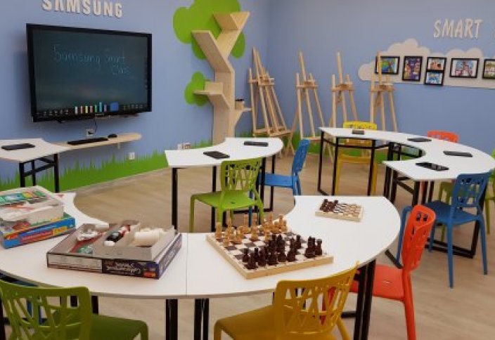 Samsung открыла инновационный класс для онкобольных детей (фото)
