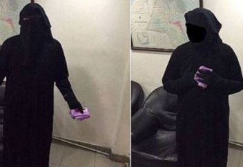 Әйел секілді киінген ер адам ұсталды