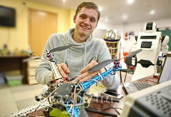 Алматы тұрғыны ұшқышсыз аппарат ойлап тапты (фото)