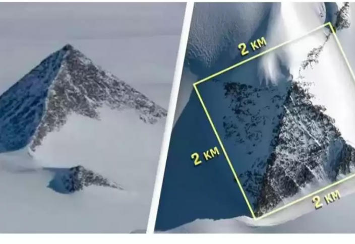 Антарктидадан пирамида пішінді тау табылды