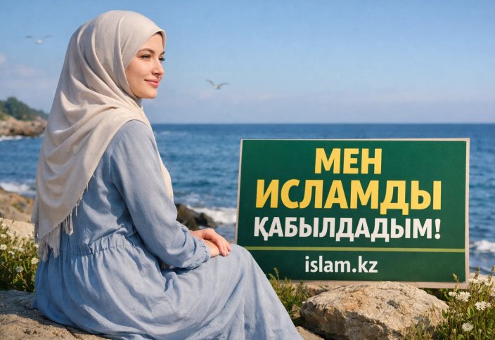 МЕН ИСЛАМДЫ ҚАБЫЛДАДЫМ!