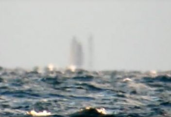 Корабль-призрак сняли на видео в США (видео)