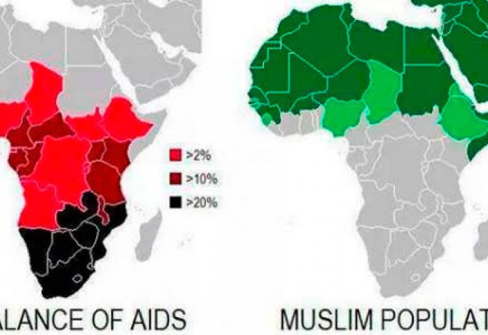 Заключение ученых: где есть ислам - нет СПИДа